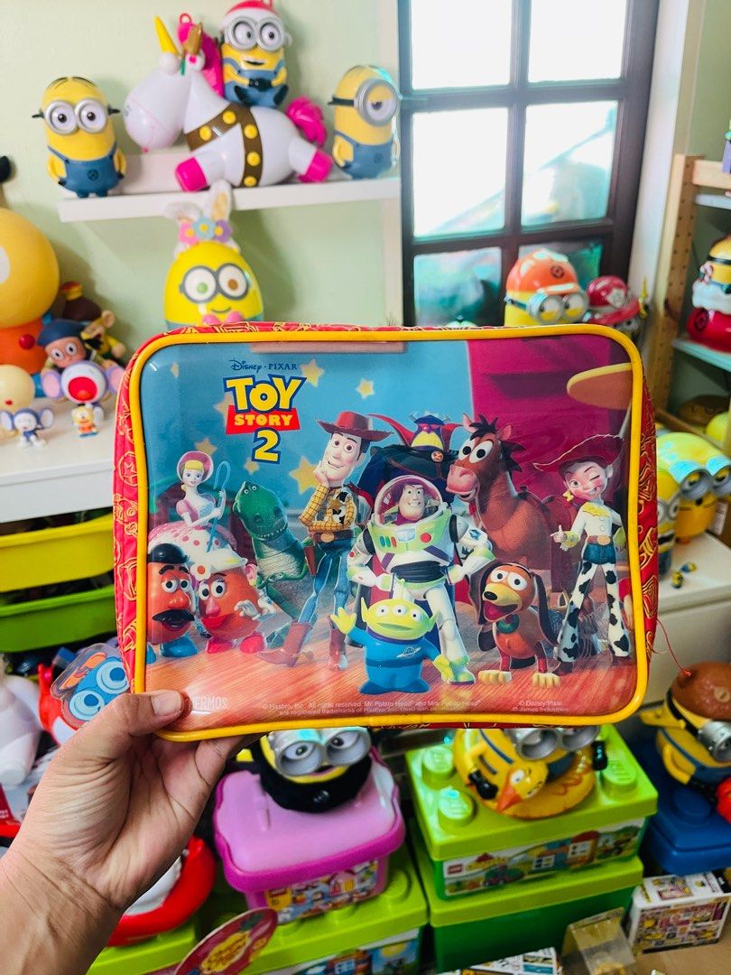 Toy Story 2 Lunch Bag with Thermos New