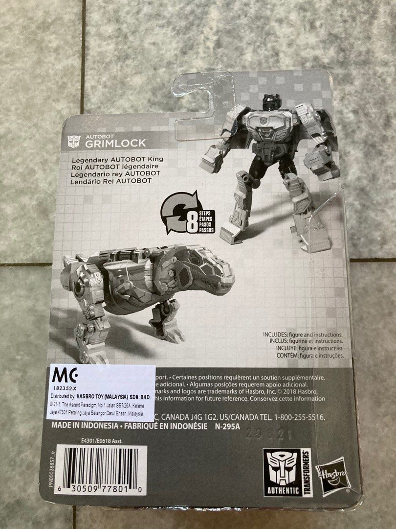Transformers Authentics Bravo Grimlock, Hobbies & Toys, Toys & Games on