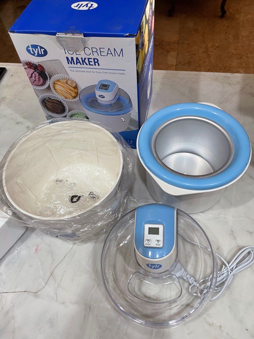 Tylr Ice Cream Maker 1.5L *new*, TV & Home Appliances, Kitchen