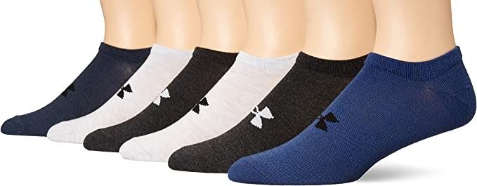 Under Armour Adult Essential Lite No Show Socks 6-Pairs, Men's Fashion,  Watches & Accessories, Socks on Carousell