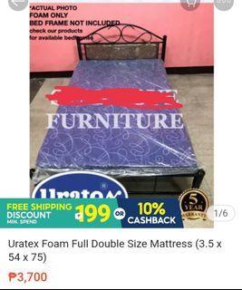 Uratex Foam  Full Double size