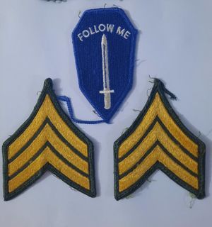 US Army Set Patches