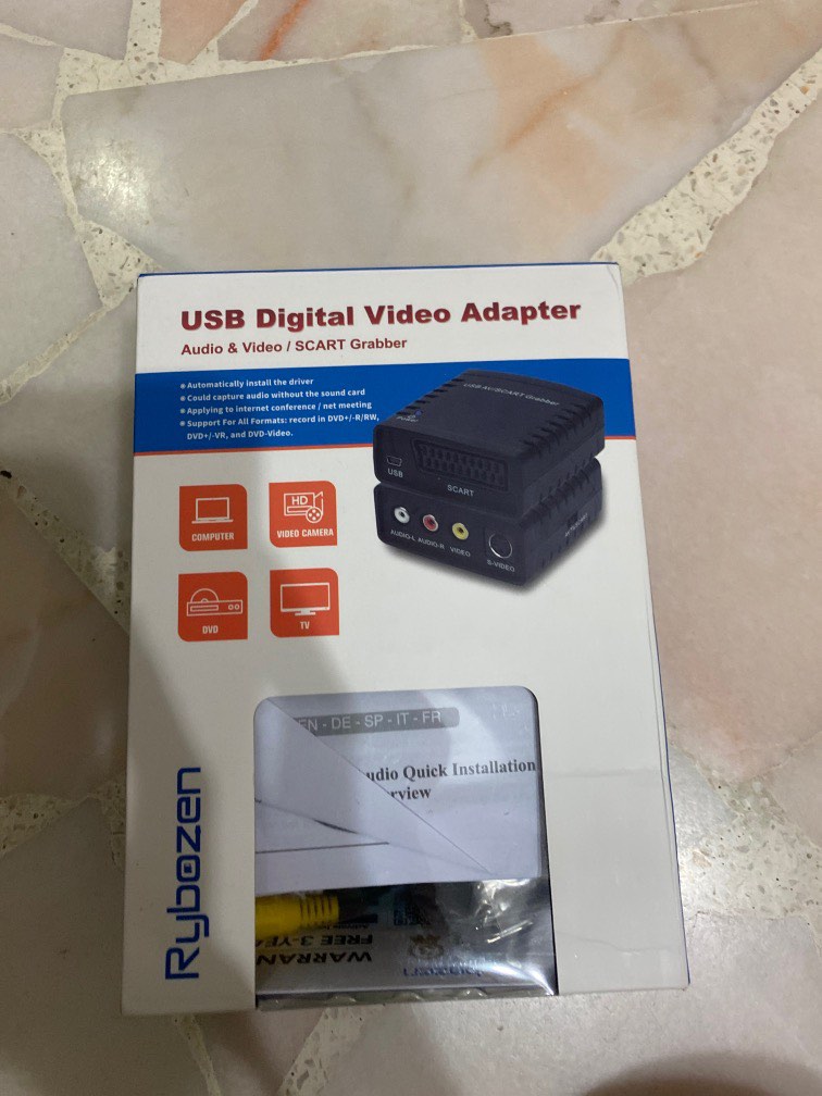 USB DIGITAL VIDEO ADAPTER, TV & Home Appliances, Electrical, Adaptors ...
