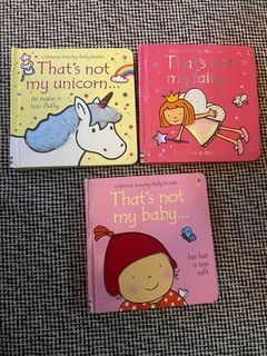 Usborne That’s Not My Baby Board Book Bundle unicorn fairy