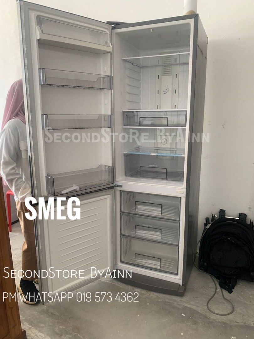 USED SMEG REFRIGERATOR, TV & Home Appliances, Kitchen Appliances