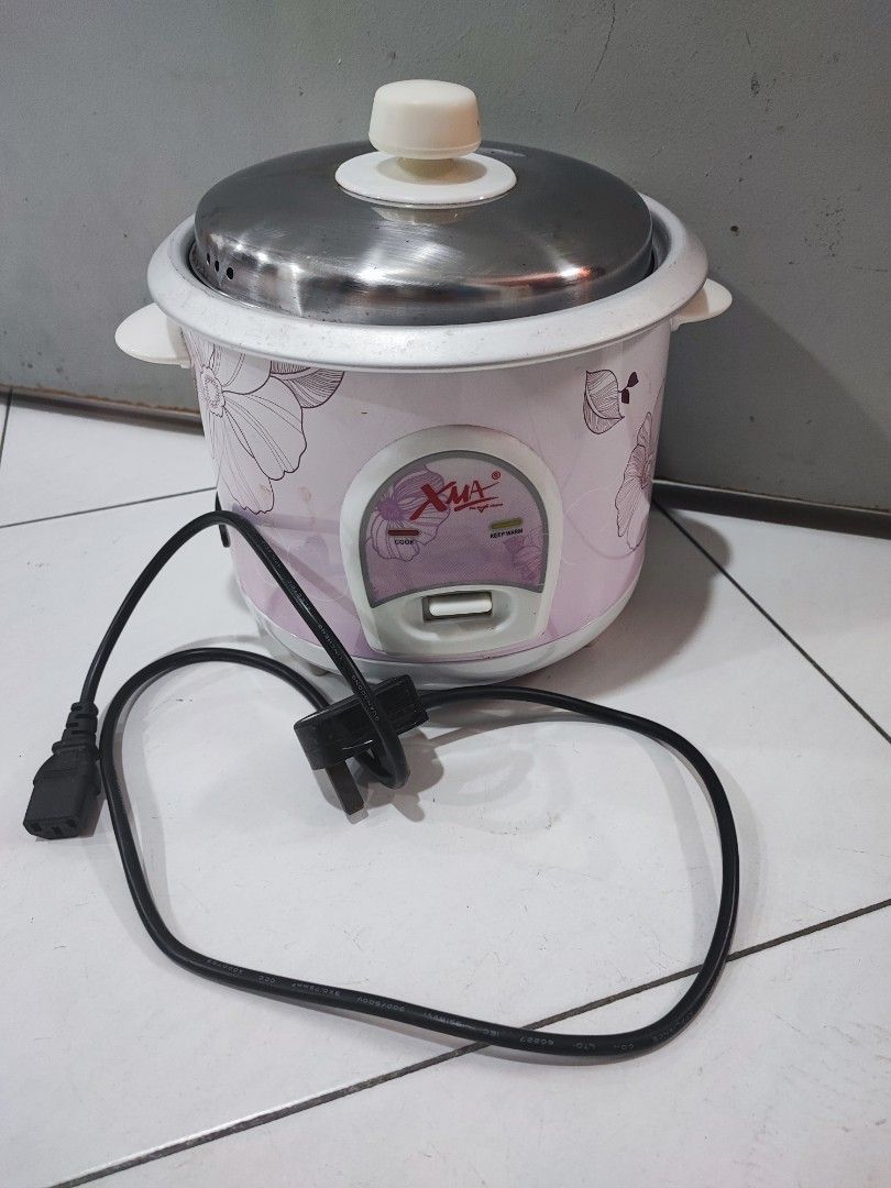 Used XMA RICE COOKER 1.0L, TV & Home Appliances, Kitchen Appliances