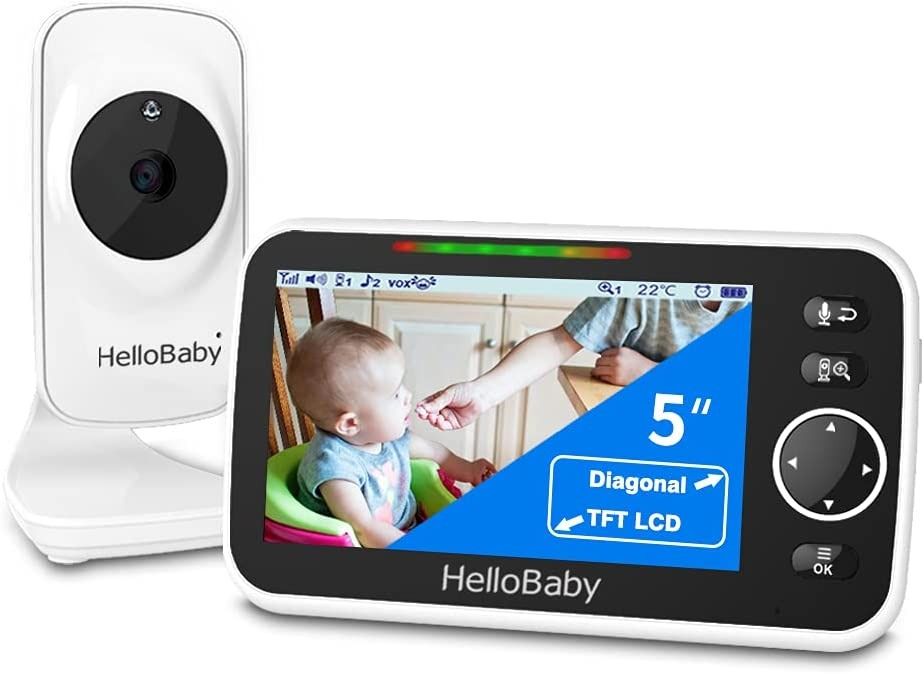 HelloBaby Monitor Camera, Video Baby Monitor with Camera and Audio