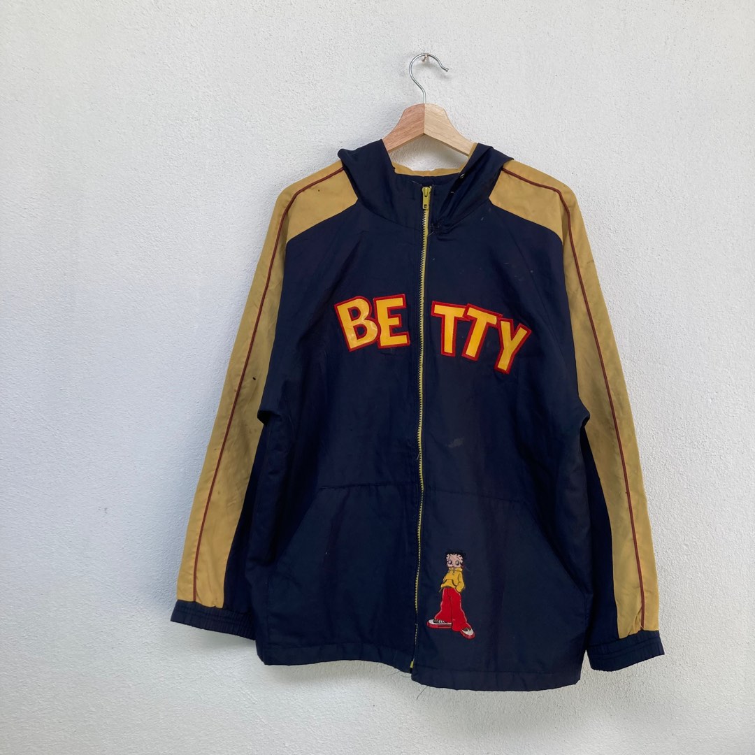 Vintage Betty boop jacket, Men's Fashion, Coats, Jackets and Outerwear ...