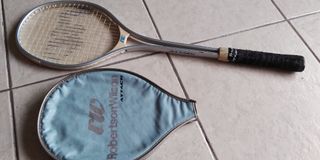 Vintage Robertson Wilson  Attack   Squash Racket