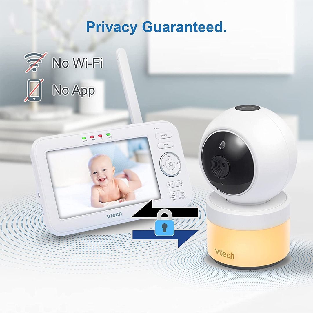 Vtech baby monitor sound activated screen shop