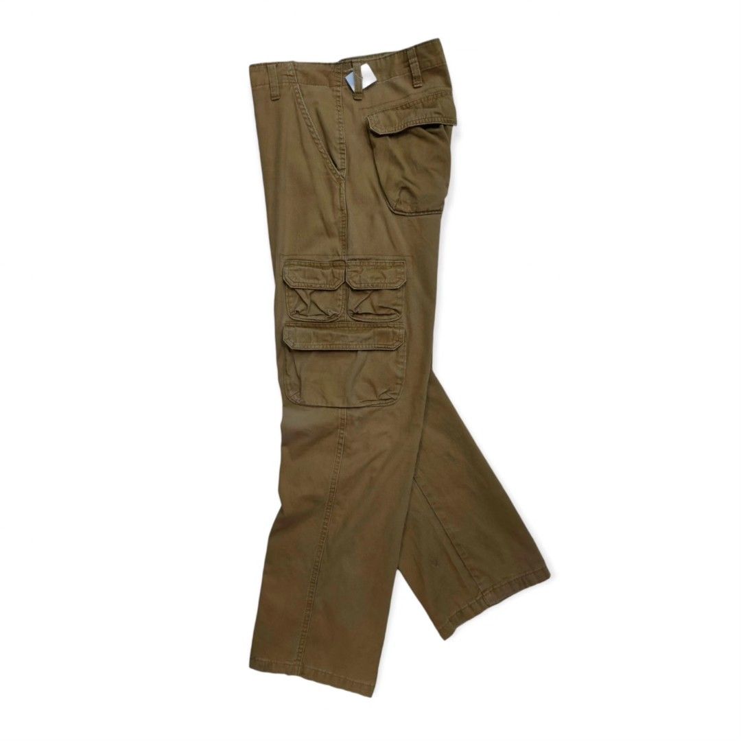 Wrangler Cargo Pants Brown Vintage Vtg Dickies Carhartt, Men's Fashion,  Bottoms, Trousers on Carousell