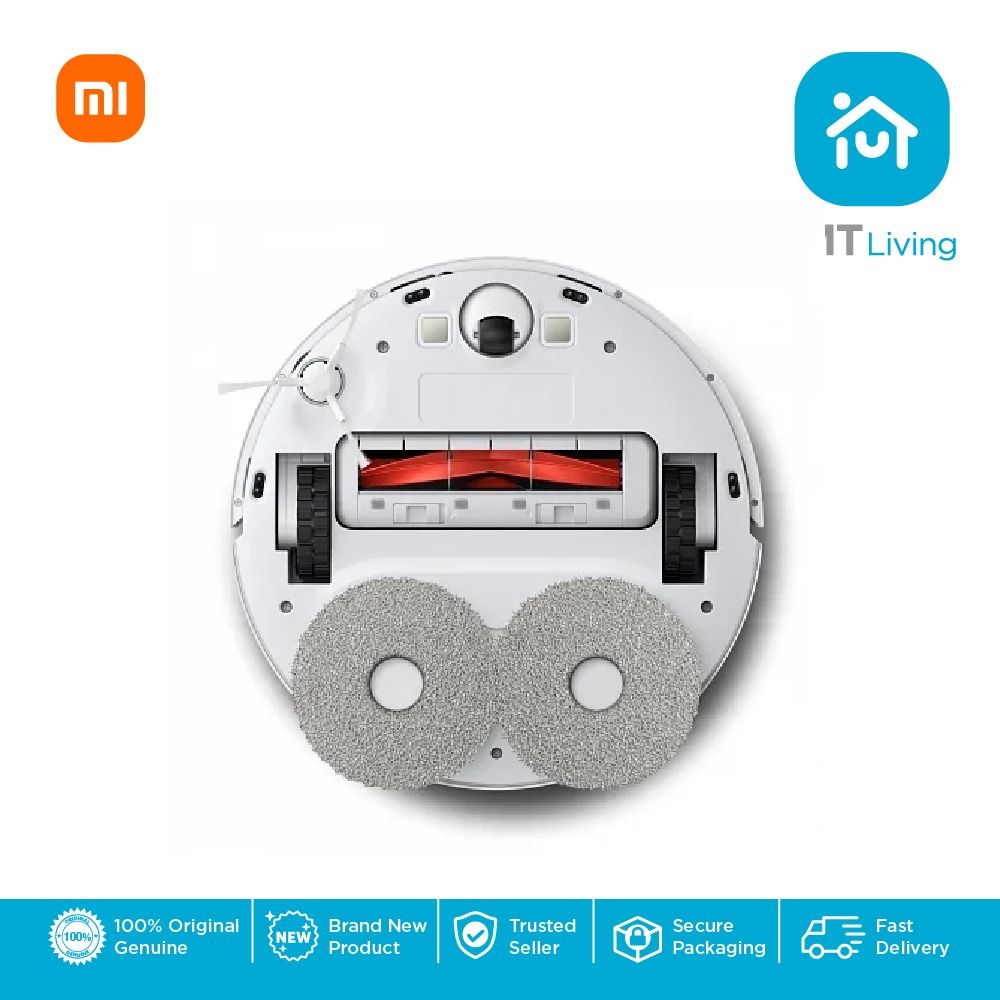 Xiaomi Robot Vacuum E10 B112, 1 Year Mi Malaysia Warranty, 2 in 1 Mopping  System, 4000Pa Suction, Smart APP Control