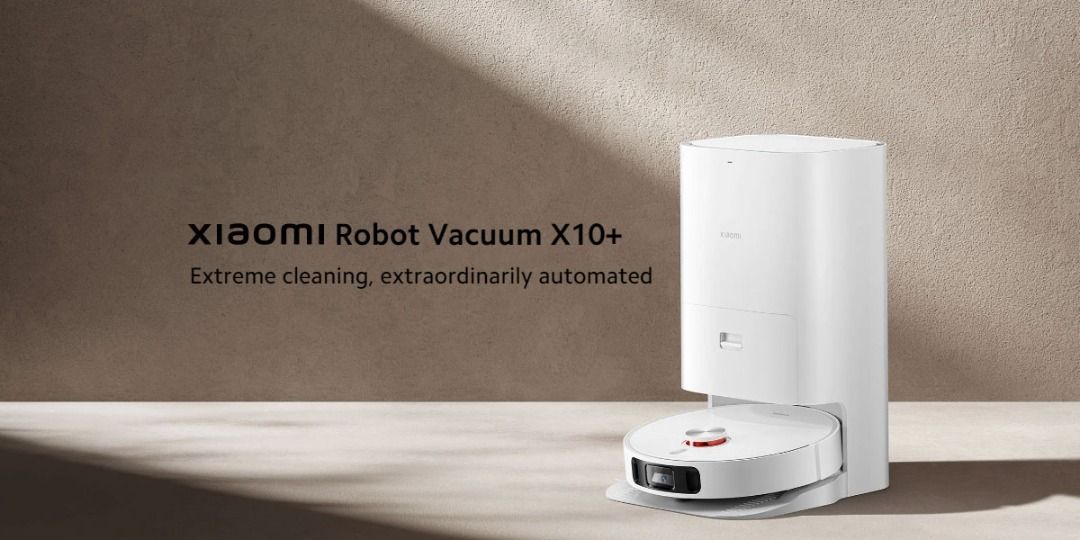Xiaomi Robot Vacuum X10, Mi Malaysia Warranty, 2 in 1 Mopping System, Automatic Smart Cleaning Function
