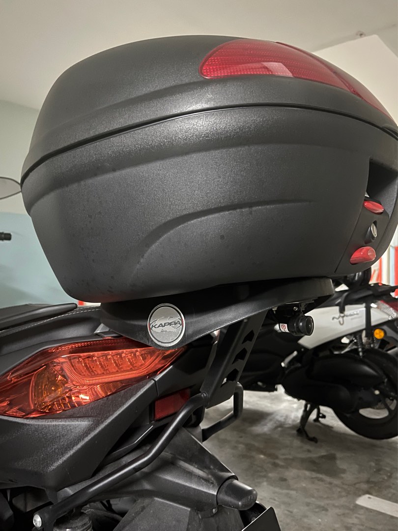 Xmax Rack and Box, Motorcycles, Motorcycle Accessories on Carousell