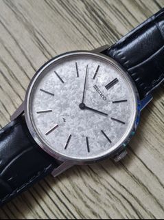 1977 Seiko Chariot Snowflake 24 Jewels 2220-0430 Vintage Manual Winding Mechanical Watch