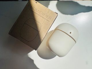 1pc mini humidifier with night light white one size