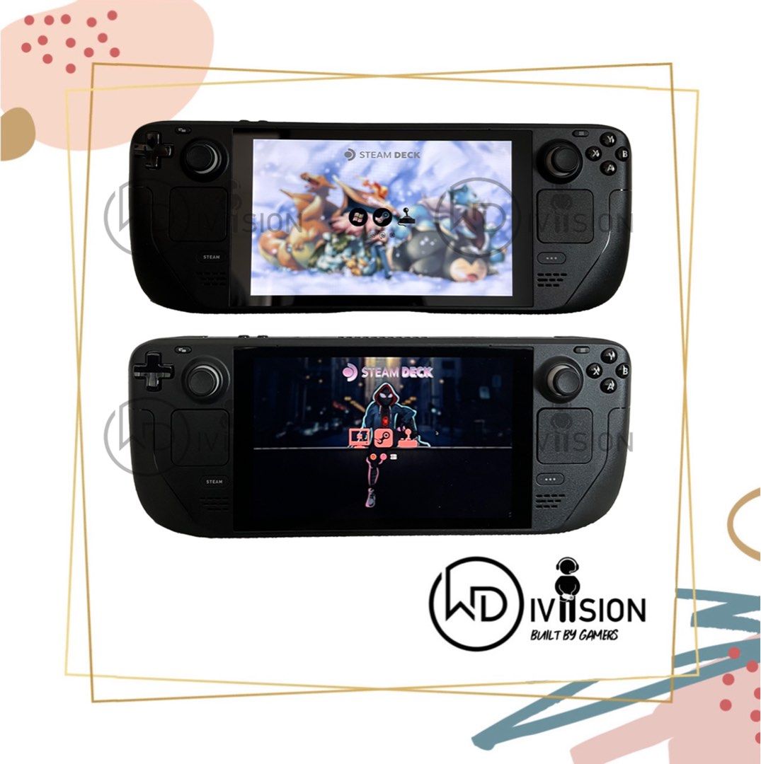 Steam Deck Valve 64GB Handheld Gaming Console - Portable PC Gaming