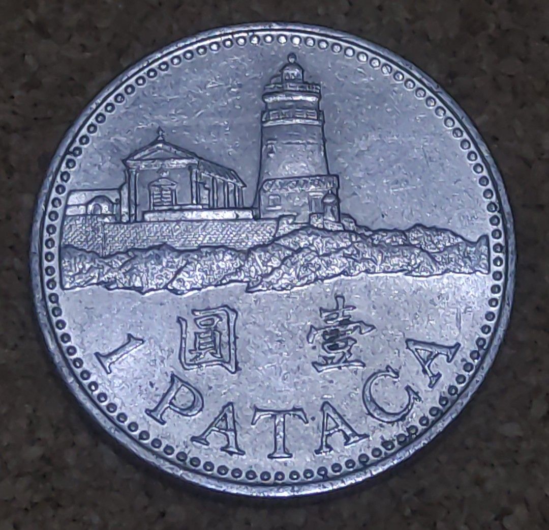 2007 1 Pataca - Macau (Category: Currency) located in Lipa City. Submitted by mark_collections (Listing ID 1220111184, Image 2). Description: 2007 1 Pataca - Macau Mode of Payment: Gcash.