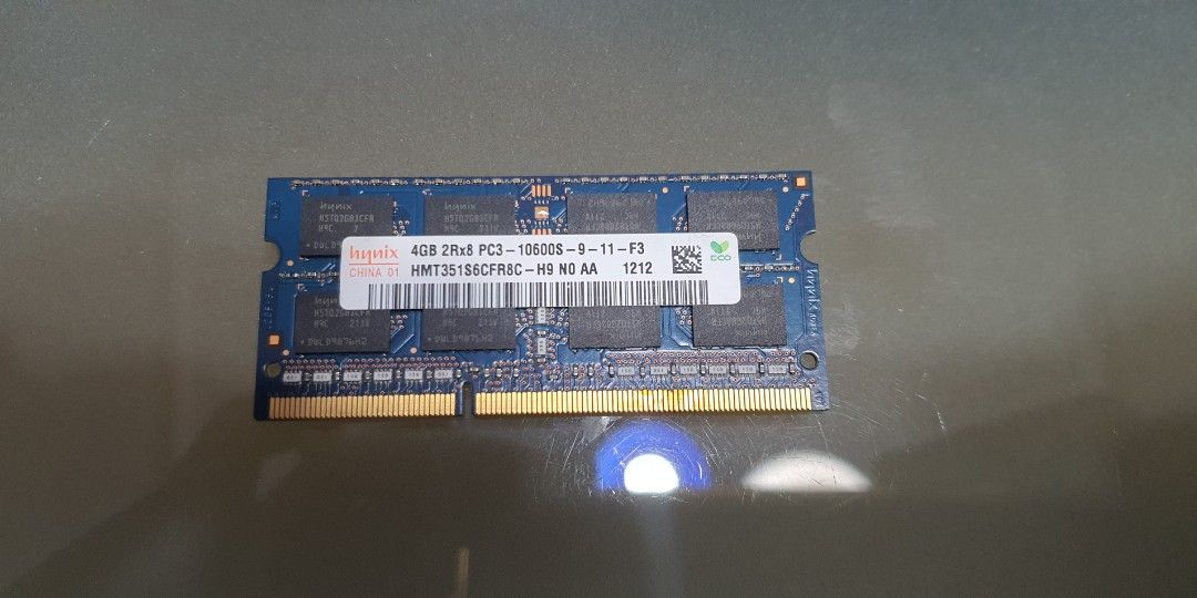 4GB DDR3 Laptop RAM Computers Tech Parts Accessories Other