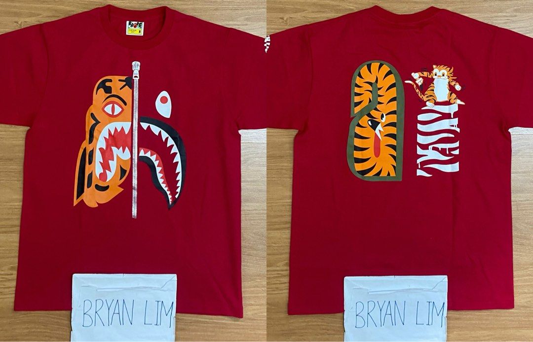 Bape tiger shark store