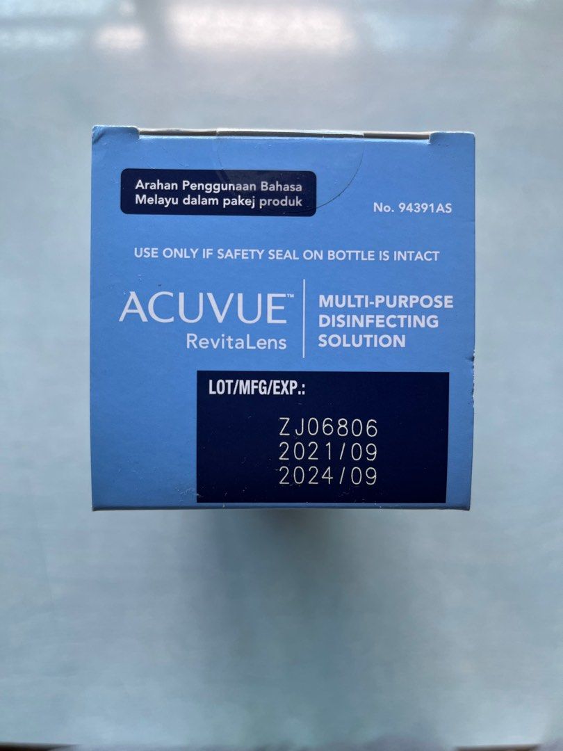 Acuvue Contact Lens Solution, Beauty & Personal Care, Vision Care on