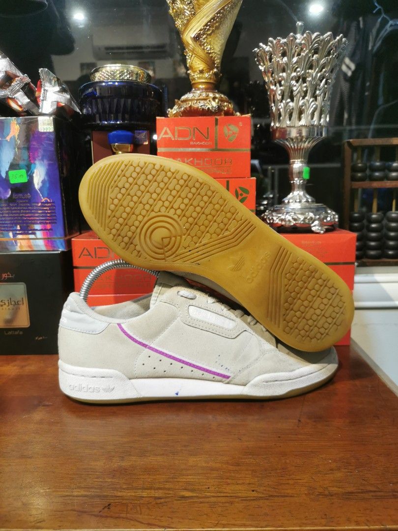 Adidas Continental 80 Grey Women s Fashion Footwear Sneakers on