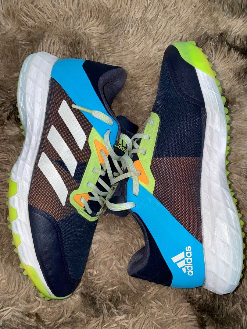 Adidas lux hockey shoes yellow discount