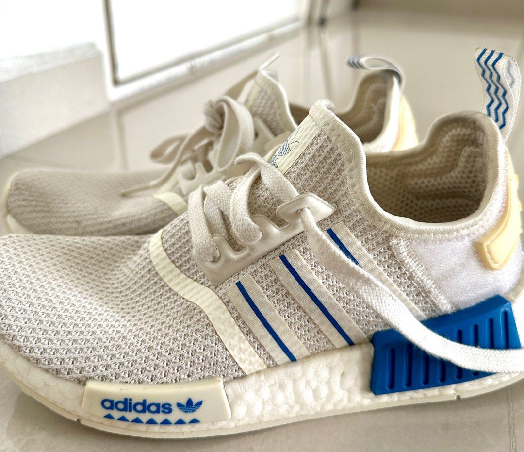 adidas NMD R1 White Blue Bird