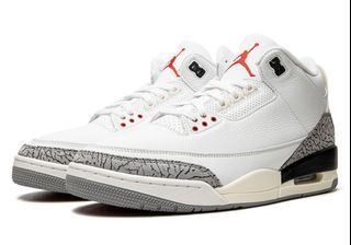 Air Jordan 3 Retro White Cement Reimagined US 8