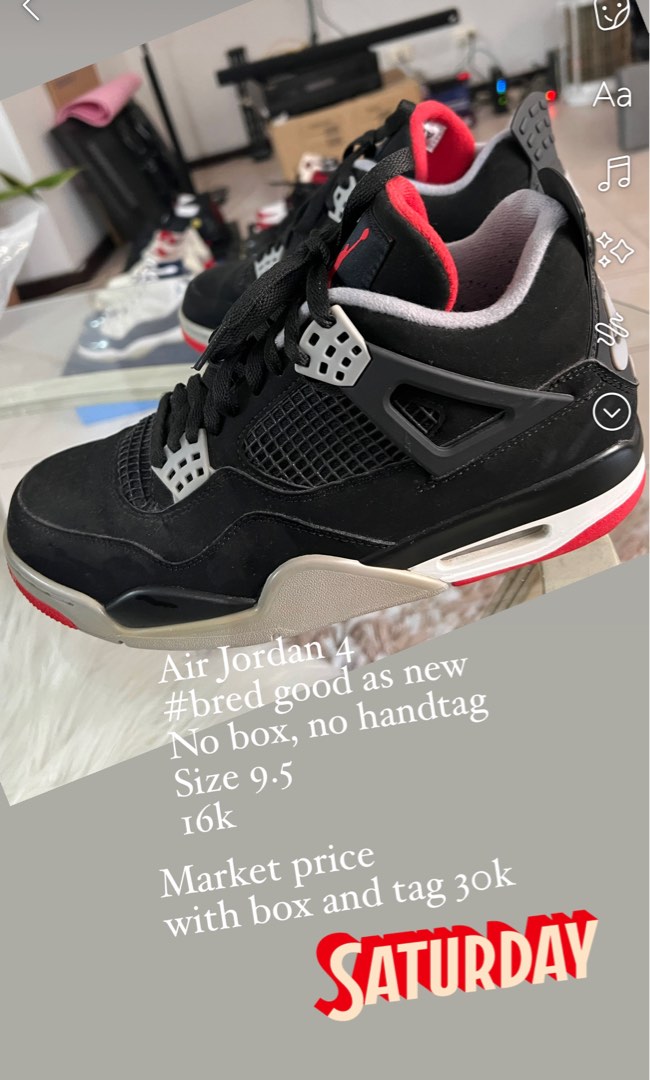 How to spot fake jordan sales 4 bred 2019