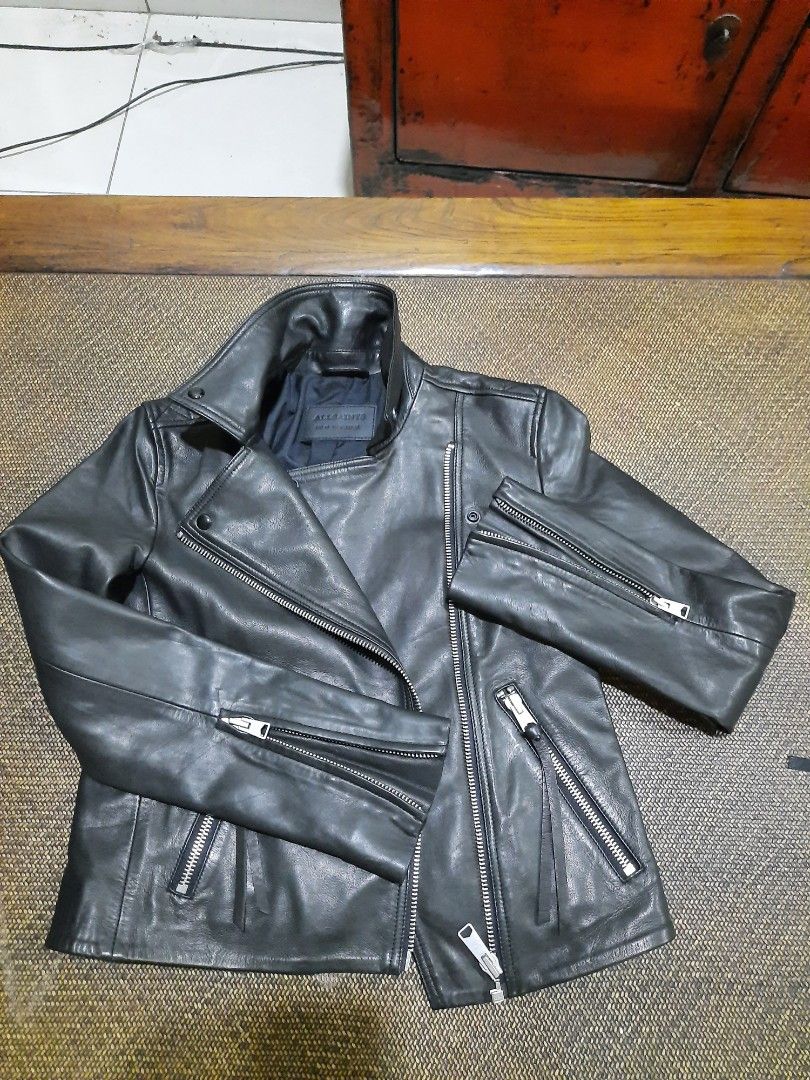 All Saints UK leather jacket