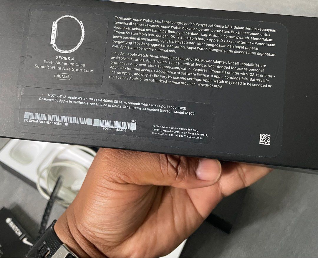 Apple watch Nike S4 40mm GPS