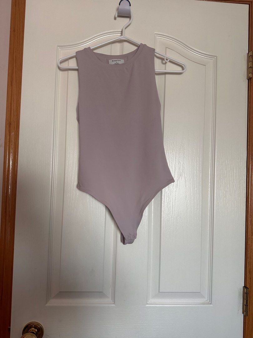 Aritzia pink body suit size small, Women's Fashion, Clothes on