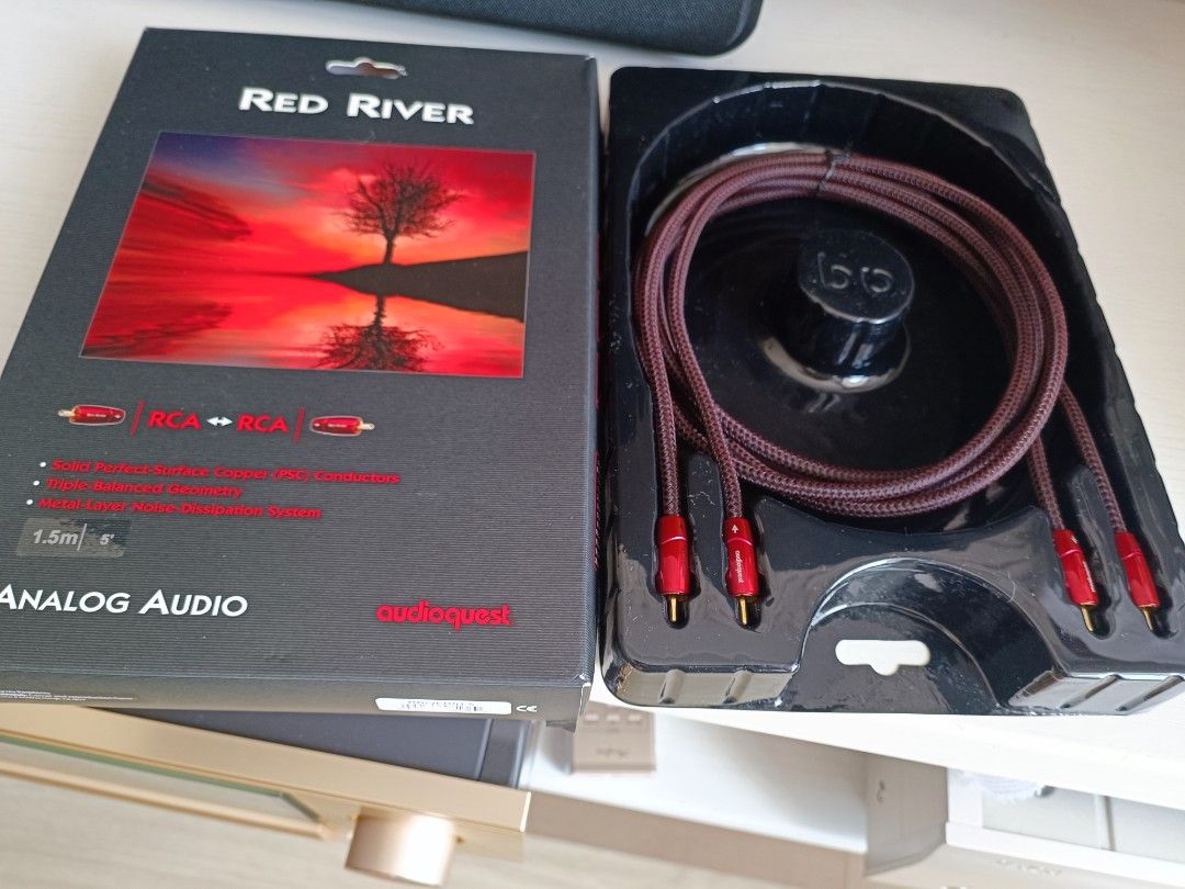 Audioquest Red River ( 1.5m), 音響器材, 其他音響配件及設備- Carousell