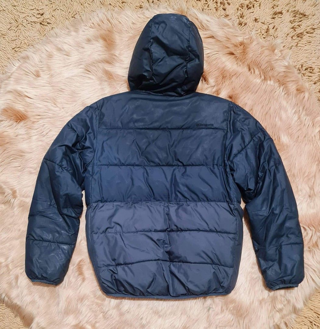 quiksilver puffer vest