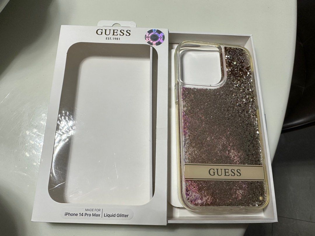 IPHONE 14 PRO MAX GUESS CHARM CAFE