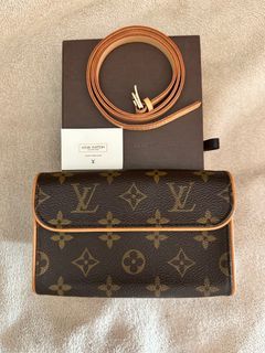 Louis Vuitton 2004 pre-owned Damier Ebène Florentine belt bag