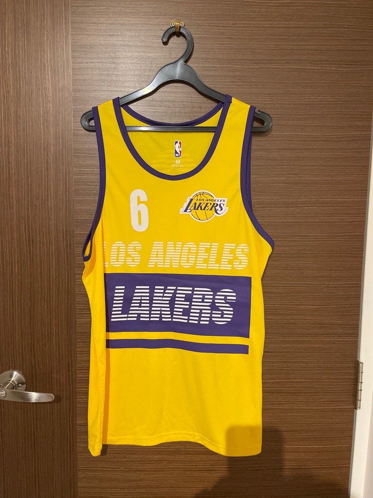 Authentic NBA LA Lakers lebron james jersey Men s Fashion