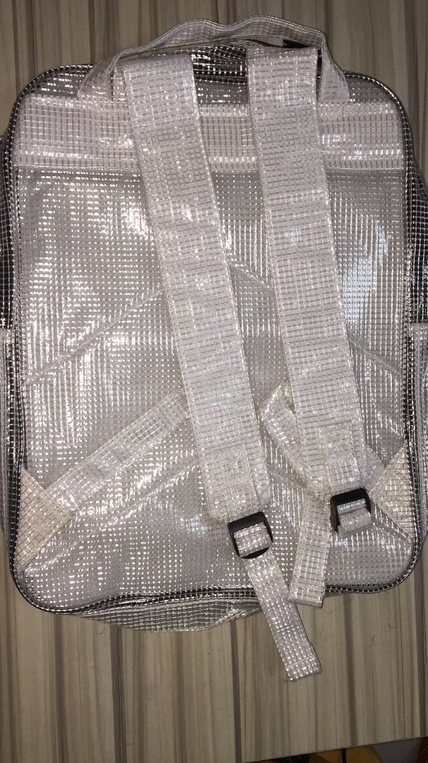 Backpack (seethrough antistatic PVC), Women's Fashion, Bags & Wallets