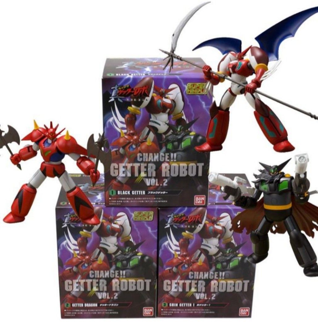 CHANGE!! GETTER ROBOT VOL.2 Super Mini Pla Getter Robo Armageddon