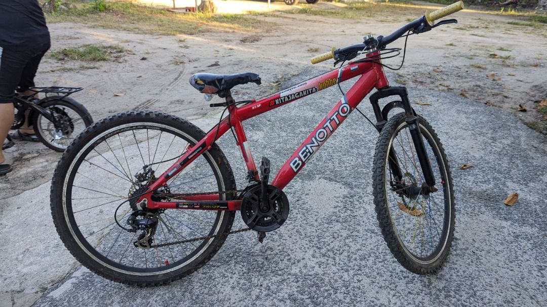 Gear basikal mountain bike top