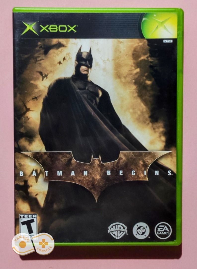 Batman Begins - [OG XBOX / Original XBOX Game] [NTSC / ENGLISH Language]  [CIB / Complete In Box], Video Gaming, Video Games, Xbox on Carousell