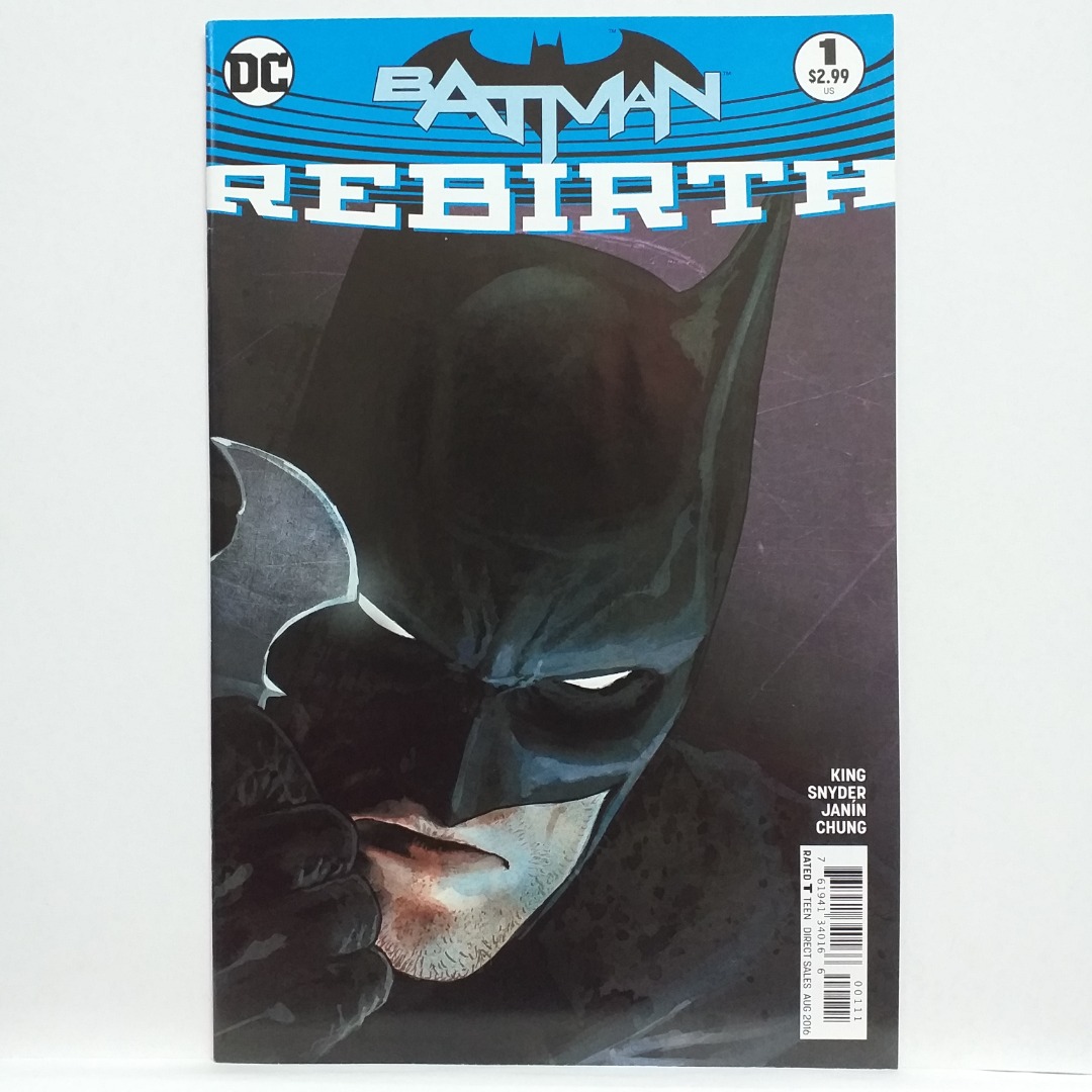 Batman Rebirth One-shot. VF, Hobbies & Toys, Books & Magazines, Comics &  Manga on Carousell