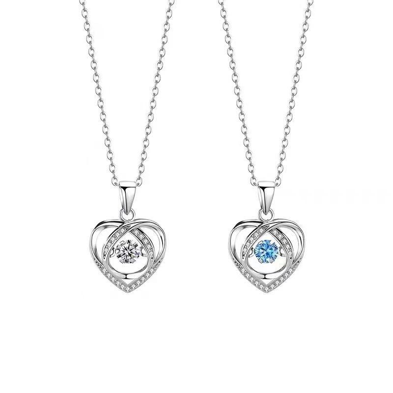 Beating Heart Necklace Female Minority Light Luxury Simple
