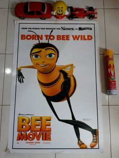 BEE MOVIE Limited Edition Poster Original 2007 02 Bumblebee