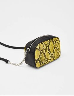 Berskha snakeskin print bag
