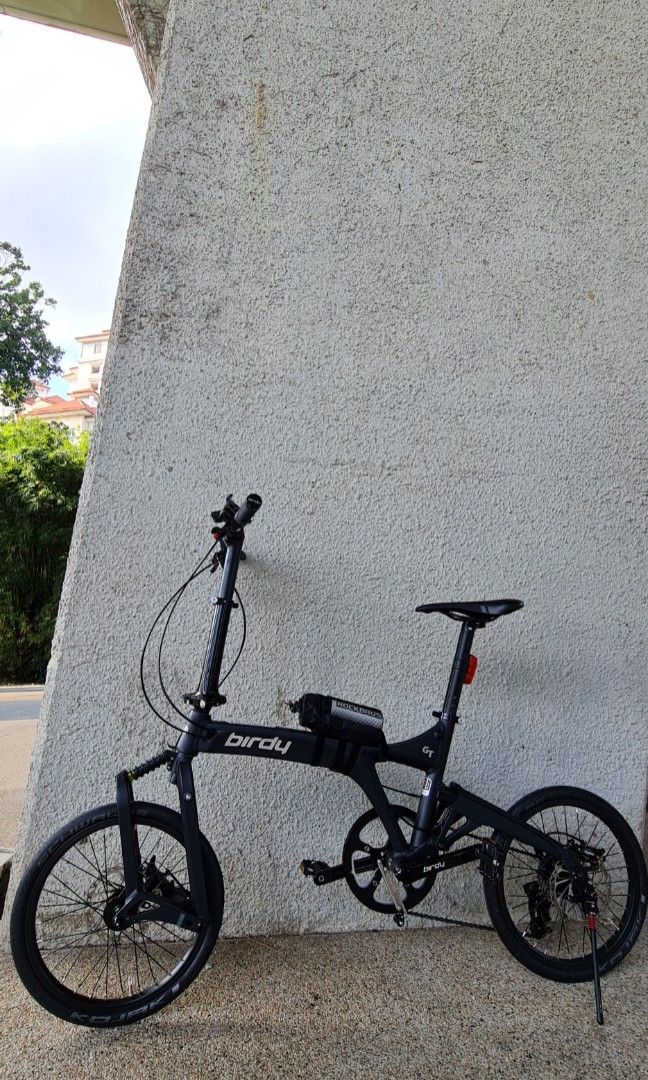 Birdy GT Gen 3 Foldable Bicycle( matt black finishing ), Sports