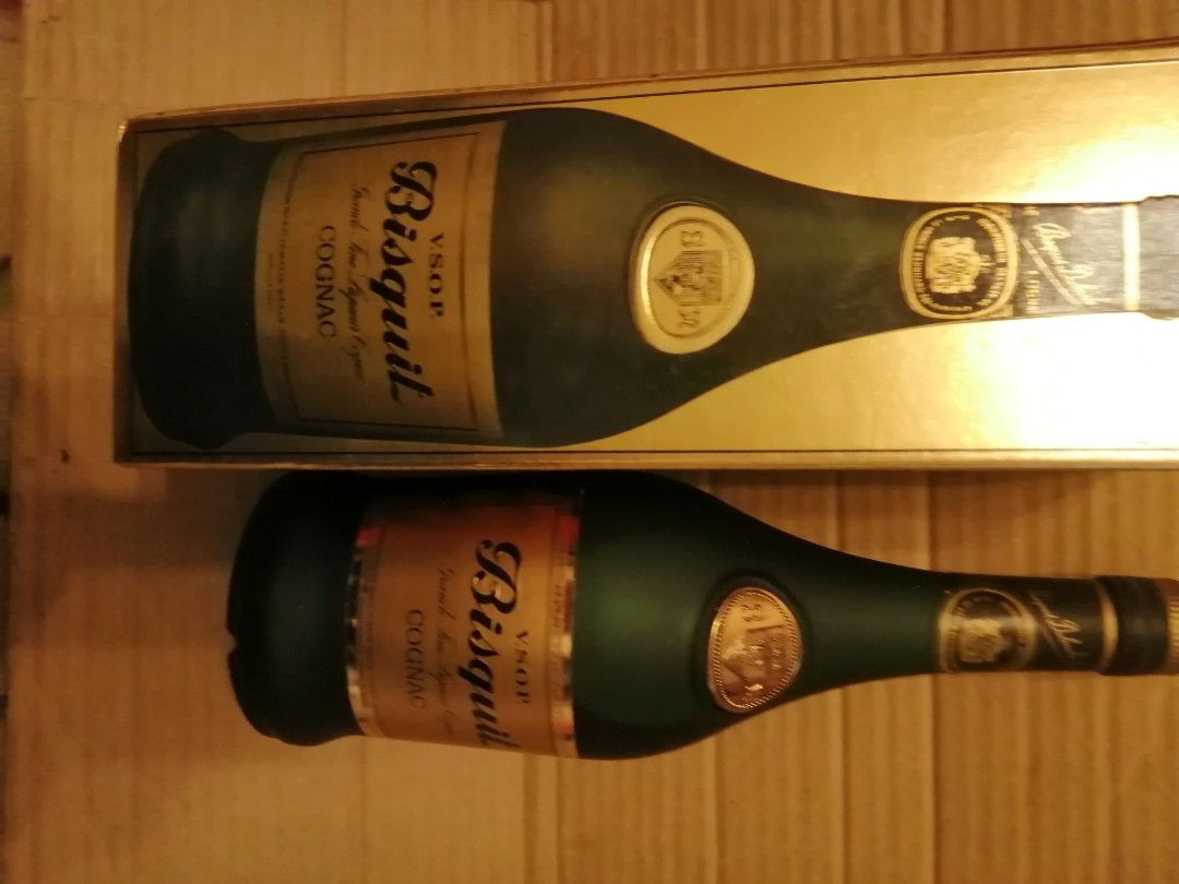 百事吉Bisquit VSOP 干邑舊裝, 嘢食& 嘢飲, 酒精飲料- Carousell