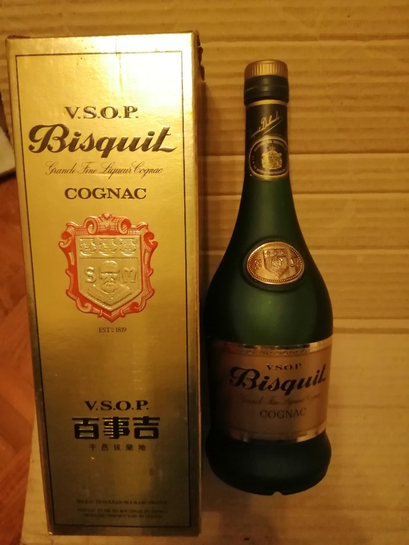 百事吉Bisquit VSOP 干邑舊裝, 嘢食& 嘢飲, 酒精飲料- Carousell