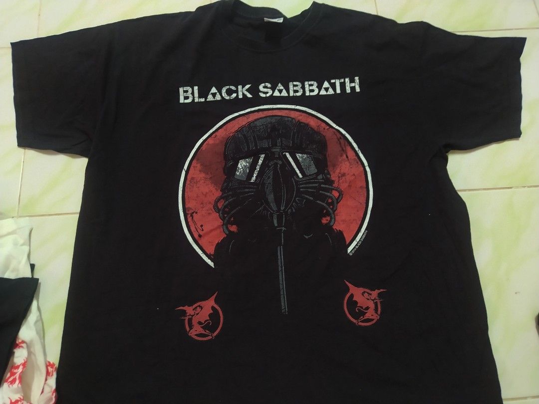 Black Sabbath Tour Band T Shirt Men s Fashion Tops Sets